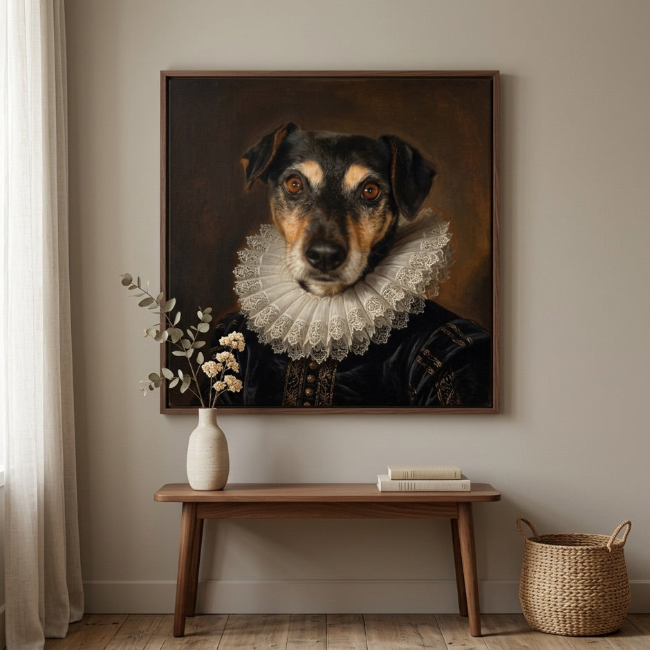 Custom Pet Portrait Canvas